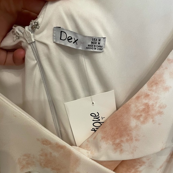 Dex Blush Tie-Dye Hi-Low Dress - Picture 4 of 6